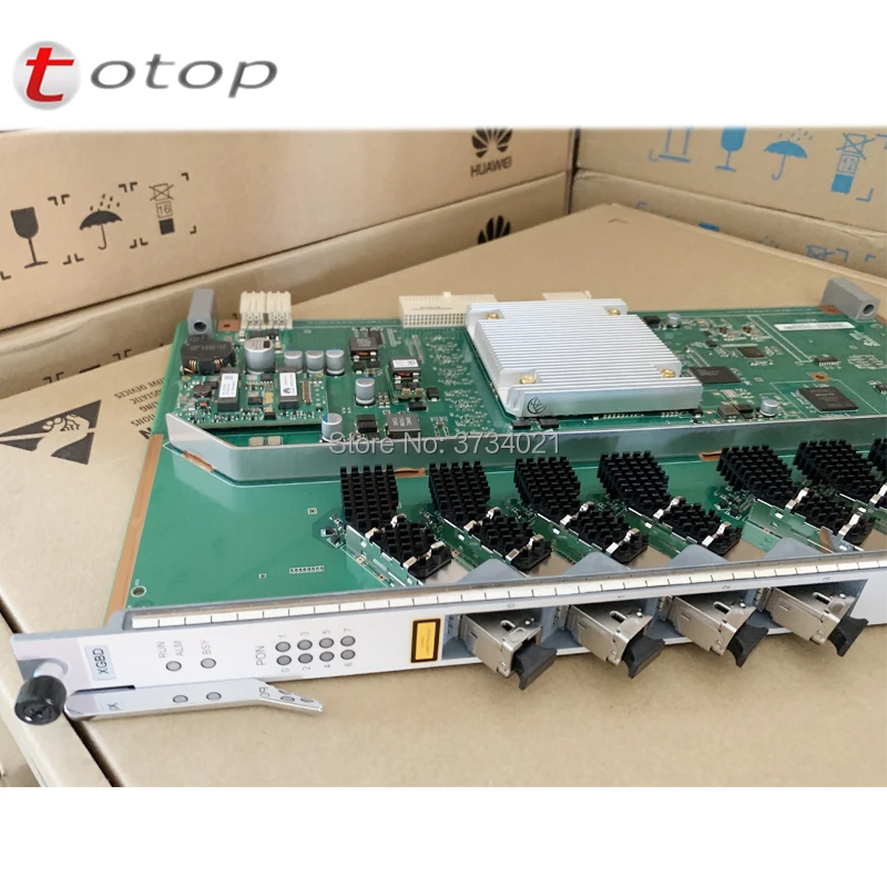 Huawei H801XGBD 8 портов 10G GPON OLT интерфейсная плата XGBD сервисная плата использование для huawei MA5800 OLT
