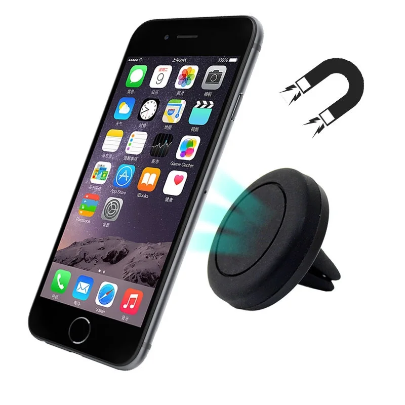 Универсальный автомобильный держатель телефона 360 Степень GPS Супер магнитный держатель мобильного телефона для iPhone 7 samsung S8 магнитный держатель подставка