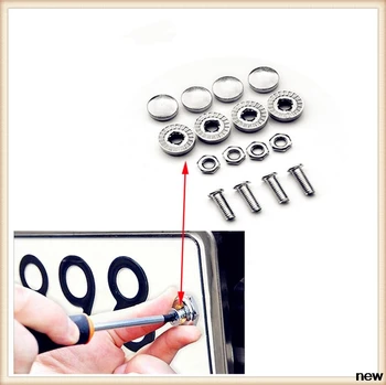 

Car number License Plate Bolts Frame Screws Screw for Ford C-MAX Flex B-MAX Atlas Five FG F-350 F-250 E-Series