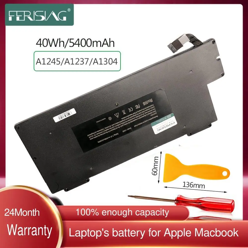 Аккумуляторная батарея ferzing A1245 для ноутбуков Apple MacBook Air 13 дюймов A1237 A1304 MB003 MC233LL/A