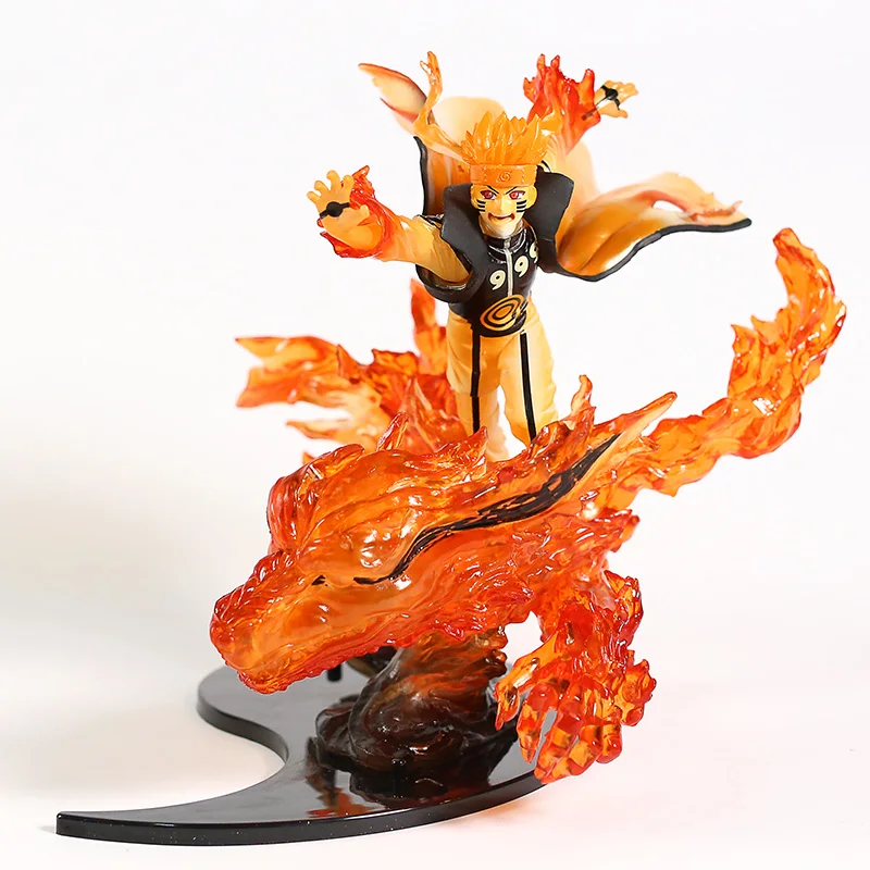 

20 CM Kyuubi Naruto Uzumaki Figure Rikudousennin Modo PVC Model ToyNaruto Shippuden Kizuna Kurama Kyuubi Toys