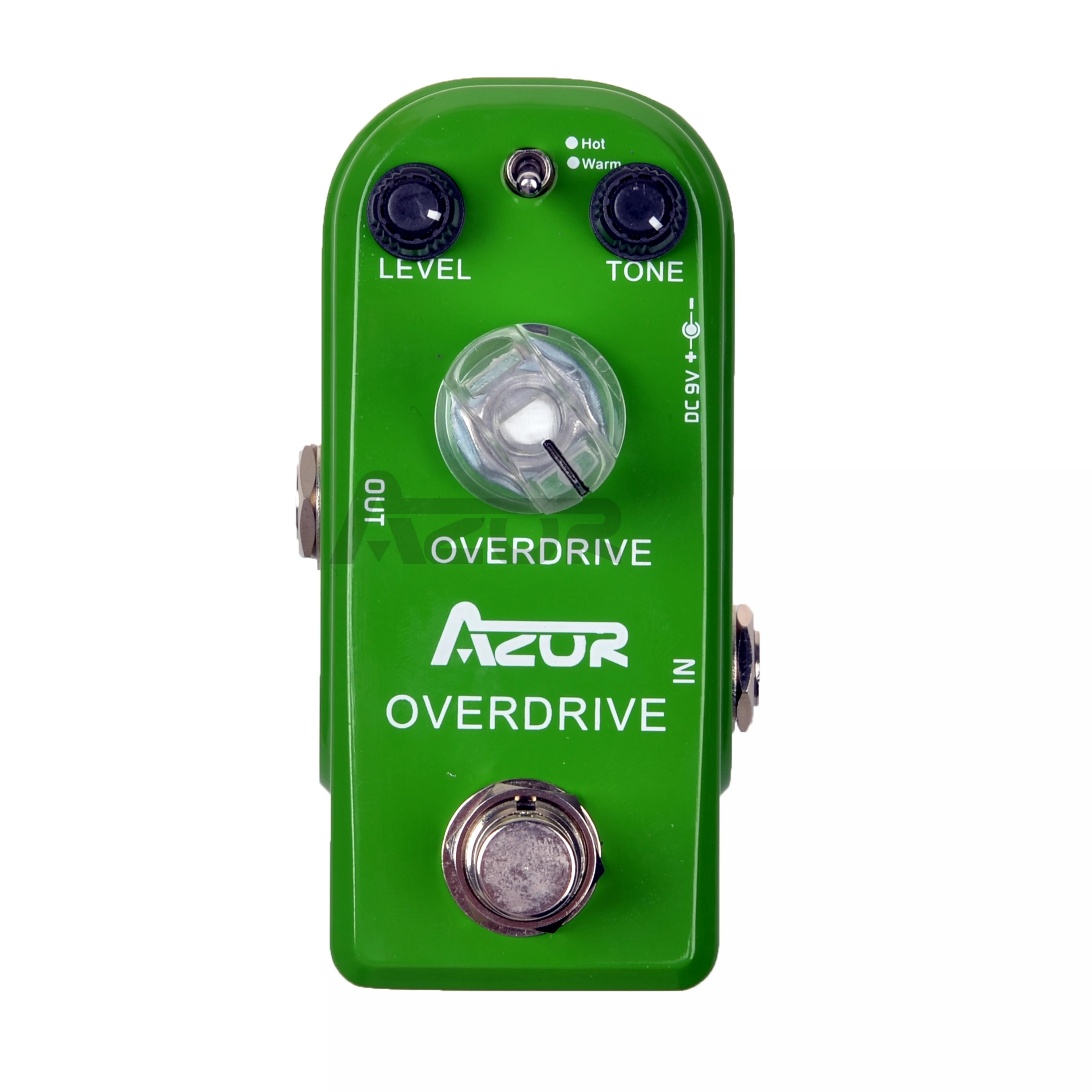 Мини педаль для гитары AZOR AP 315 Overdrive хорошего качества аксессуары 9 В мини размер