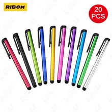 

20pcs/lot Universal Android Mobile Stylus Pen Phone Screen Touch Pen Writing Capacitive Drawing For IPad Click Pencil Tablet