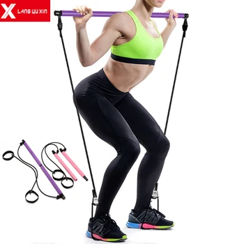 

Resistance Bands Set Expander Yoga Exercise Fitness Rubber Tubes Band Stretch Training Home Gyms Workout Elastic Pull Rope