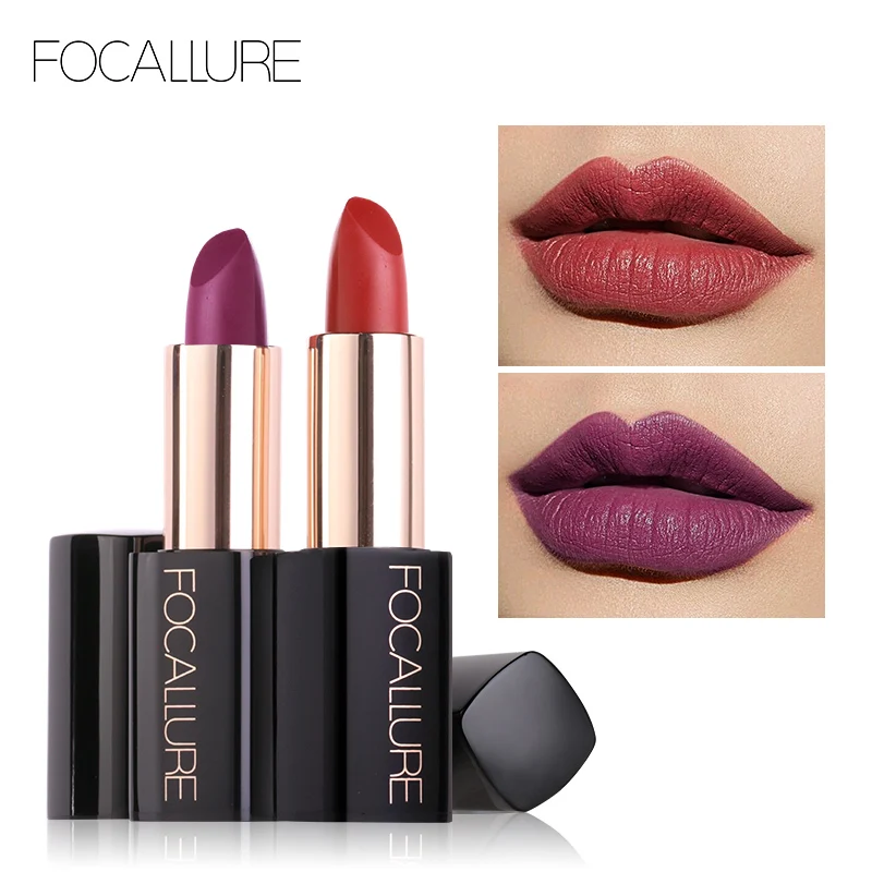 

FOCALLURE 20 Colors Nutritious Lipstick Easy to Wear Waterproof Long Lasting Makeup Lacquer Moisturizer Maquiagem Red Lipstick
