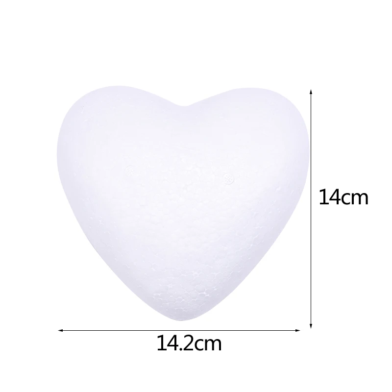 14cm half side Моделирующие Цветы Роза медведь пенопласт Медведь Кролик Собака Пена Розы Цветы для DIY Рождественская вечеринка украшения подарок на день Святого Валентина - Цвет: 14cm half side