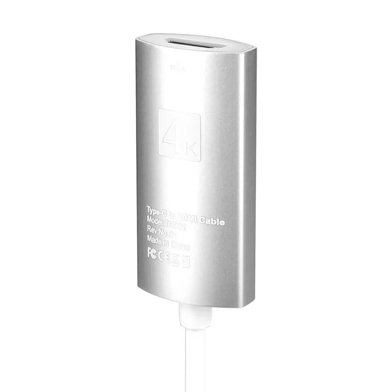 USB 3,1 type C USB-C к HDMI 4K кабель HDTV адаптера для samsung Galaxy Note 9 для Macbook 40JUL25