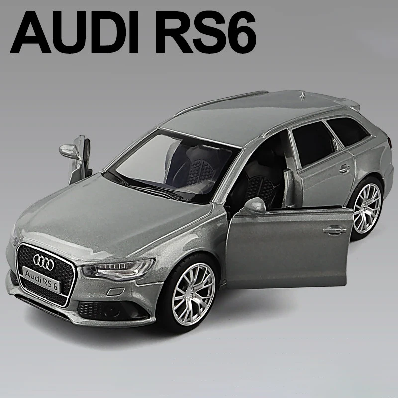 Scala 1:36 Audi RS6 Station wagon pressofuso in lega di metallo