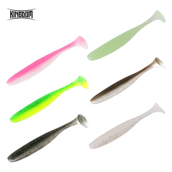 

Kingdom Soft Lure 2019 Hot Fishing Bait 72mm 100mm/2.1g 5.8g Fishing crank Baits Jig Swim T-tail Fish Fishing lures Peche