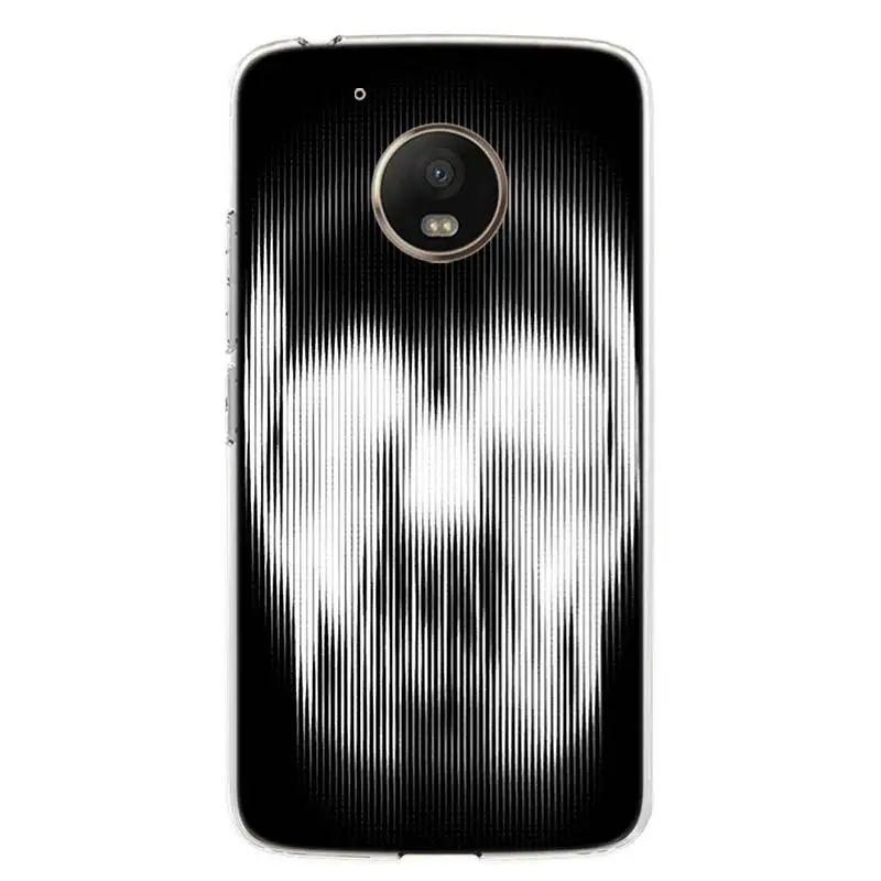 Страшный череп Marbel жуткий чехол для телефона для Motorola Moto G7 G6 G5S G5 E4 Plus G4 E5 Play power EU Подарочный чехол с рисунком