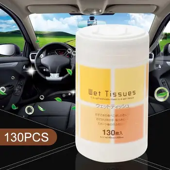 

Disposable Wipes 130 sheets/Pack Portable Wet Wipes Disposable Cleaning Wipes for Baby Wipes Travel Car Cleaning Wipes