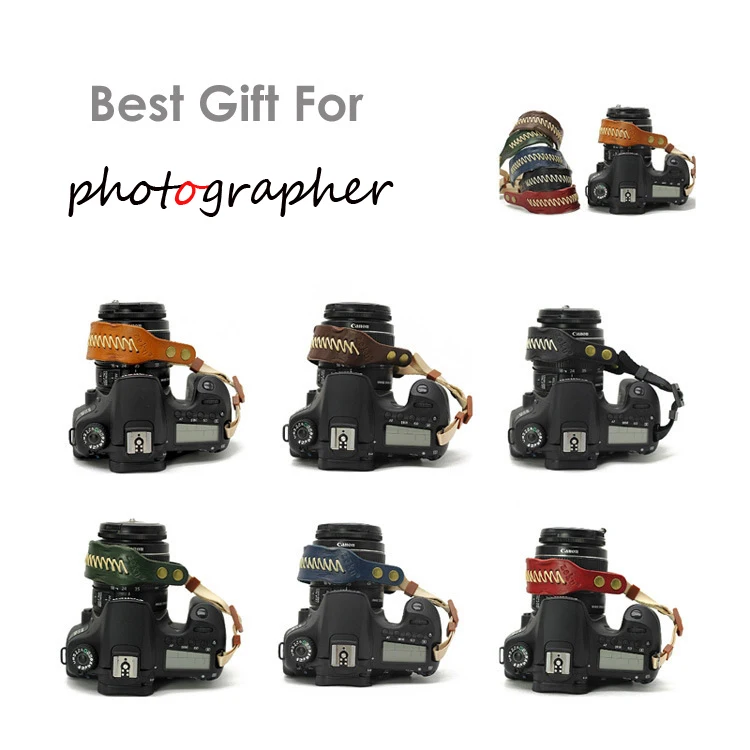 Кожаный ремешок для камеры ручной работы Ретро ручной DSLR стильный мягкий комфорт для Canon Nikon sony Pentax Olympus Panasonic