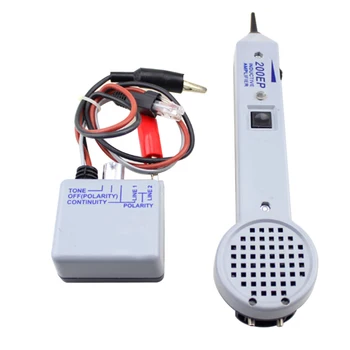 

200EP Tone Generator Kit Plastic Line Finder High Accuracy Inductive Amplifier Cable Tester Wire Tracker Portable Professional