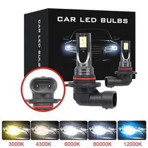 2x HIR2 Led Headlight Canbus No Error 9012 Car Bulb High Power 6000K White  Light Diode Lamp 12v 55w For Toyota Corolla 2019~2023 - AliExpress