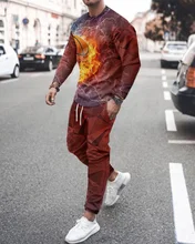 

Basketball Sets Oversized Pants 2 Piece Set 2022 Running Sweatshirt Men's Sportswear Tracksuit 3D Printed Pattern Sport New Suit