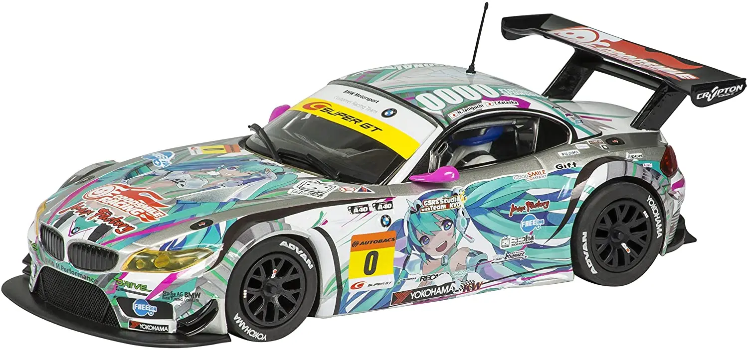 Scalextricスロット車1:32 C3625 bmw Z4 GT3 2012/C3624 bmw Z4
