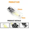 1x W5W Led T10 Cob Glass Car Light Led Filament Auto Automobiles Reading Dome Wedge License Plate Bulb Lamp DRL Car Styling 12v ► Photo 2/6