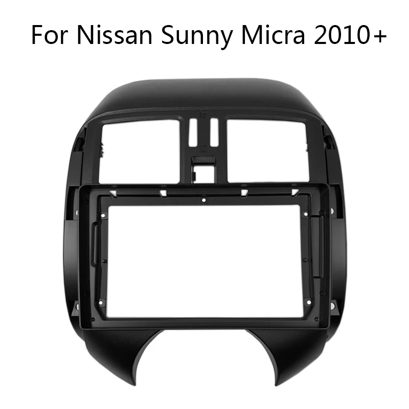 Автомобильная рамка для DVD приборной панели Nissan Sunny Micra 2010 + установочный комплект