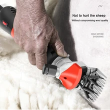 750/800W электрический овец машинка для стрижки домашних животных ножницы набор ножниц Шерсть Cut козьей шерсти домашних животных ножницы Поставки фермы для резки и гравировки штепсельная вилка европейского стандарта