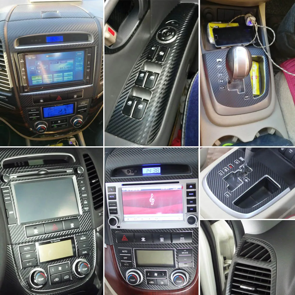 Для старой Hyundai SantaFe 2006 2012 внутренняя панель центрального управления ручка двери