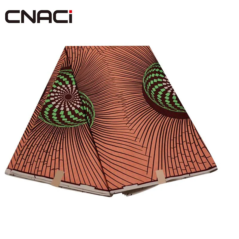 

CNACI 2019 Veritable Wax African Ankara Fabric 6 Yards New Fashion Veritable Wax Block Print Fabric Wholesale African Wax Fabric
