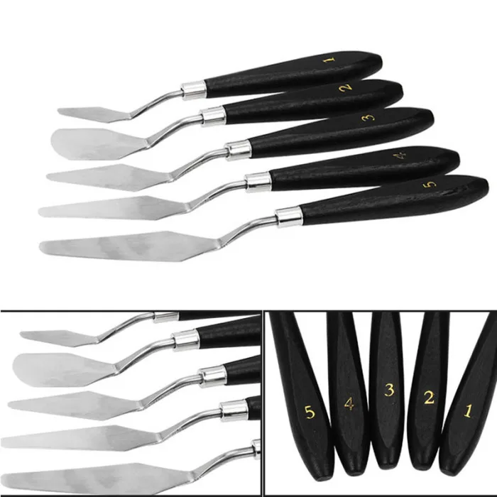 5 Pcs Hot Bed Spatula Scraper Printing Model Move Tools for CR-10 Ender-3 Prusa i3 3D Printer Parts ING-SHIPPING