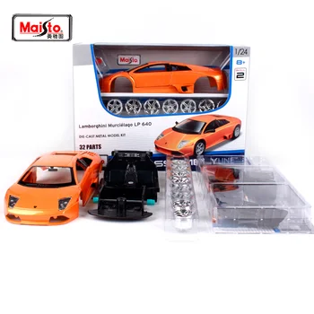 

Maisto 1:24 Lamorghini Murielago LP640 assembly DIY diecast Collect toy car new boxes are shipped free of charge 39292