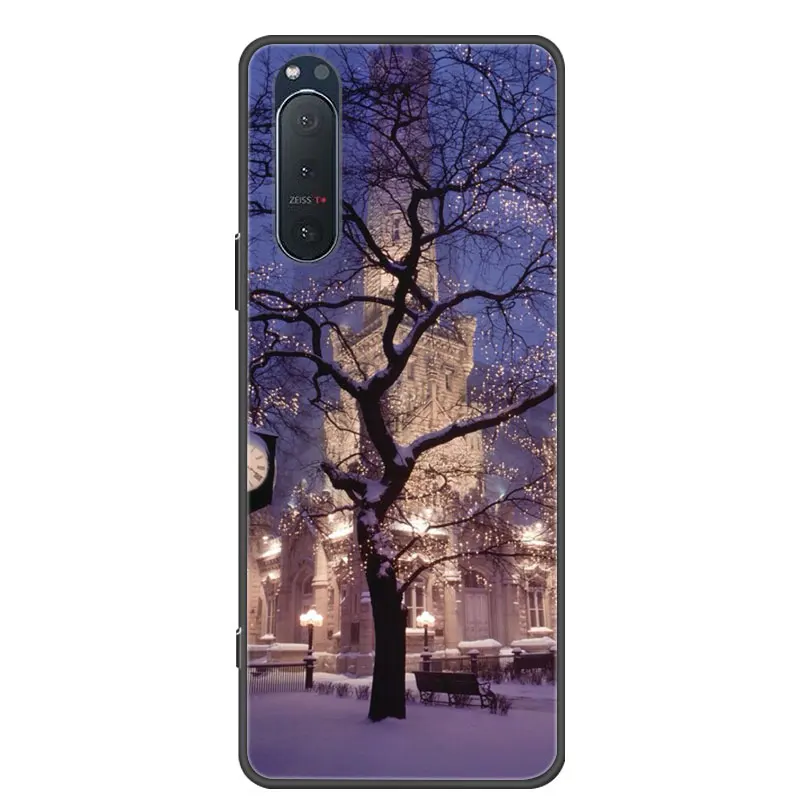 ソニーのxperia 5 Iiケース黒バンパーソフトシリコーン電話ソニーのxperia 5 Iiiかわいいケースfundasためxperia5 Ii 5ii Phone Case Covers Aliexpress