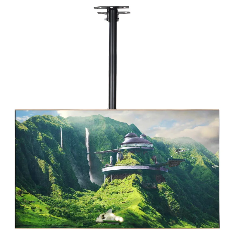 Hillport-telescópica tv Montagem do Teto com Full Motion Lifting Lcd Led Tilt Stand tv Suporte de Telhado 2655 pc T540 - Image 4