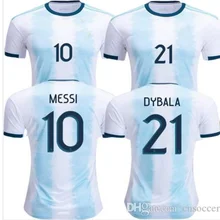 19 20 футбольный Джерси Копа Америка Месси DYBALA HIGUAIN ICARDI футбольная рубашка форма