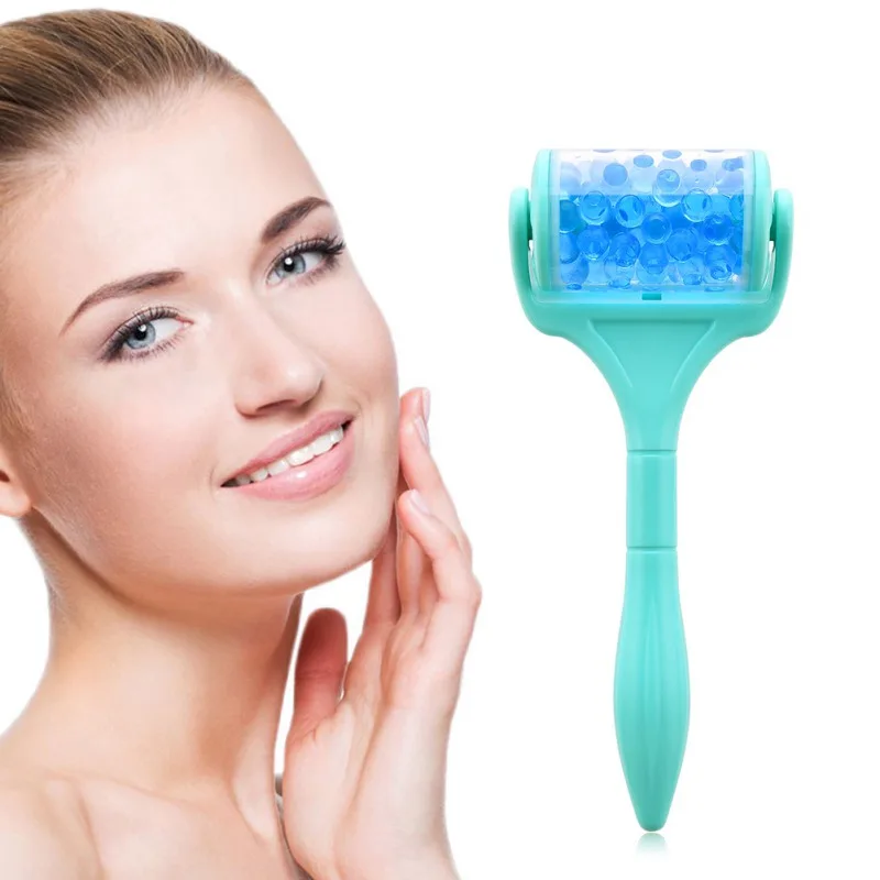 Facial Massager Ice Roller Firming Skin Smooth Fine Lines Anti-wrinkles Anti-aging Facial Roller New