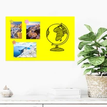 Сухая салфетка, черная доска, водостойкая, удерживающие магниты для дома, наклейка на стену, наклейка, сообщение, написание, Gratiffi, доска для рисования, детский подарок