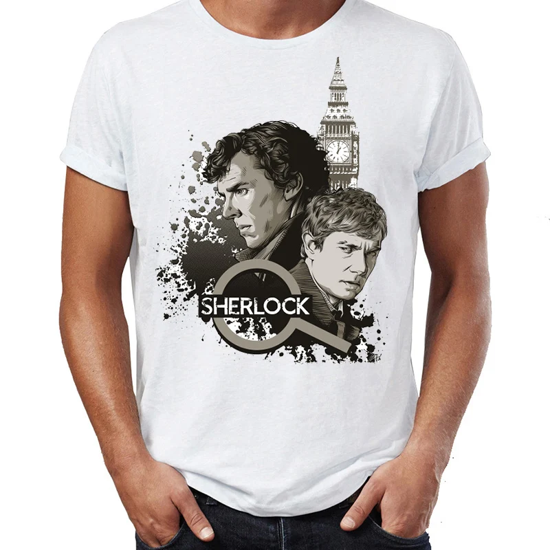 

Men's T Shirt Sherlock And Watson Sherlock Awesome Tee