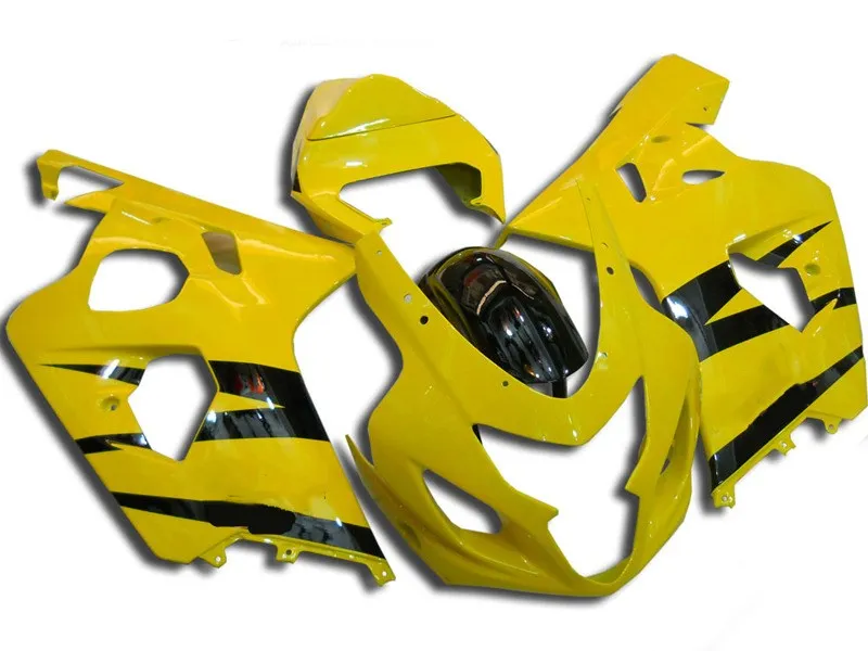 Motorcycle Fairing kit for SUZUKI GSXR600 750 K4 04 05 GSXR 600 GSXR750 2004 2005 ABS Yellow Fairings bodywork+gifts SE22 | Автомобили и