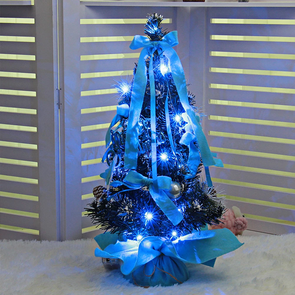 

Party Pine Cone Mini Craft Tabletop Artificial Ball Battery Operated Festival Home Christmas Tree Decoration PVC With Light