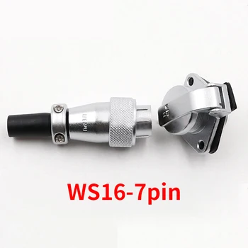 

WS16 Connectors 7 pin,High Voltage Connector Plug Socket, Industrial Power Connector , Waterproof, Shockproof, IP68