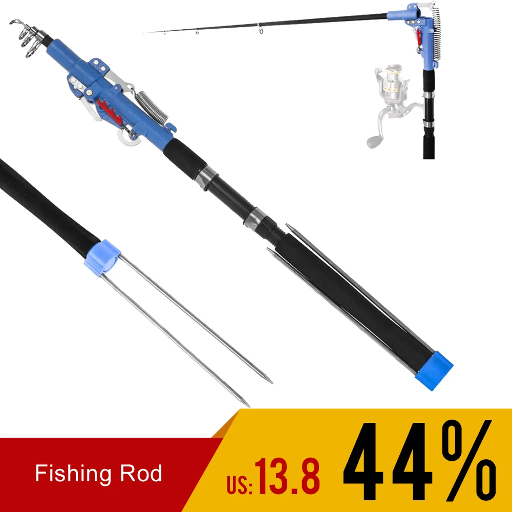

2.1m/2.4m/2.7m/3.0m Automatic Fishing Rod Spinning Sensitive Telescopic Automatic Spring Fishing Pole Glassfiber Rod Ice