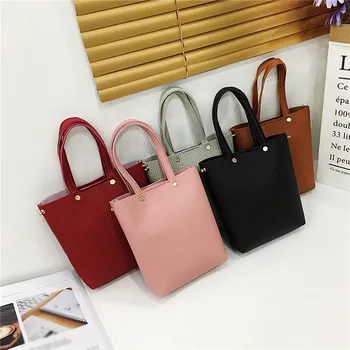 

leather luxury handbags women bags Lady Large Tote Bag Female Pu Solid Color Shoulder Bag Women messenger bag bolsa feminina