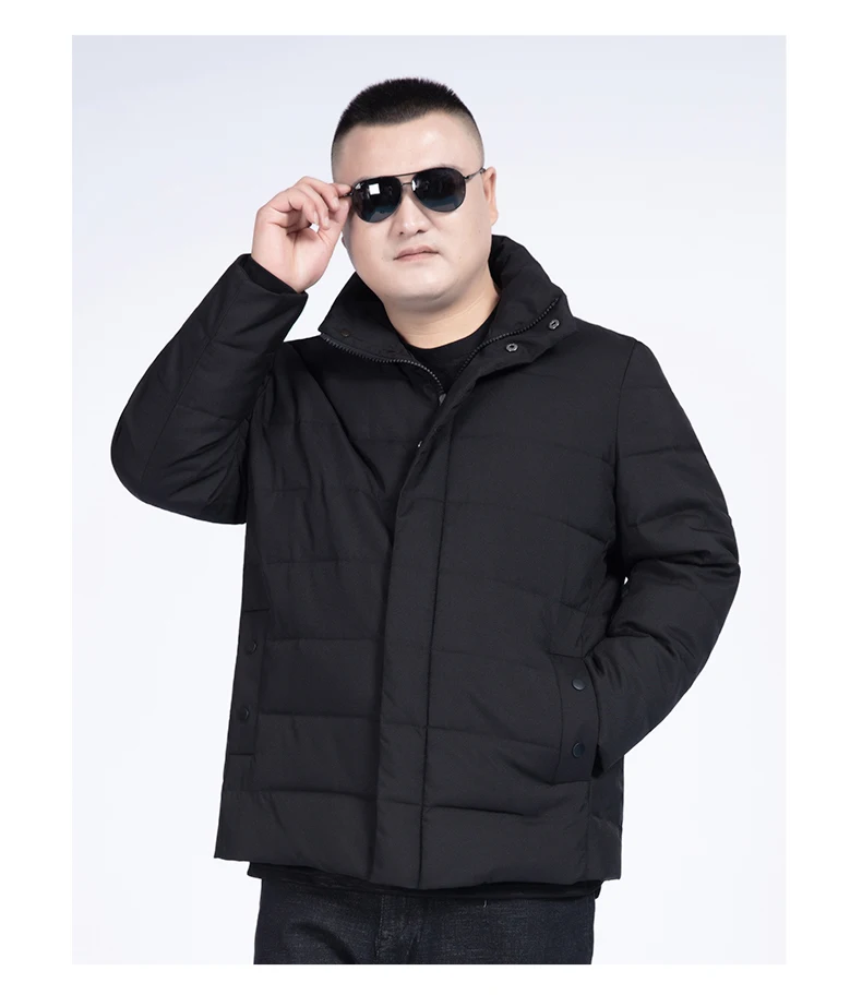 Большие размеры 10XL 12XL 8XL 6XL 5XL новые мужские зимние куртки модные шапки для отдыха короткие с хлопковой подкладкой Isoft теплые зимние куртки