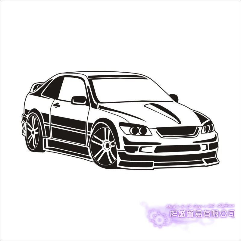 Car Sticker Vehicle Decal Classical Cars Posters Vinyl Wall Decals Pegatina Quadro Parede Decor Mural Car Sticker