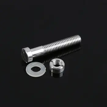 

6Set/Bag Turntable Headshell Cartridge Mounting Kit Metal Screw Bolt Nut Washer
