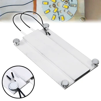 

AC 220V Aluminum LED Remover PTC Heating Plate Soldering Chip Remove Weld BGA Solder Ball Station Split Plate Sheet Board
