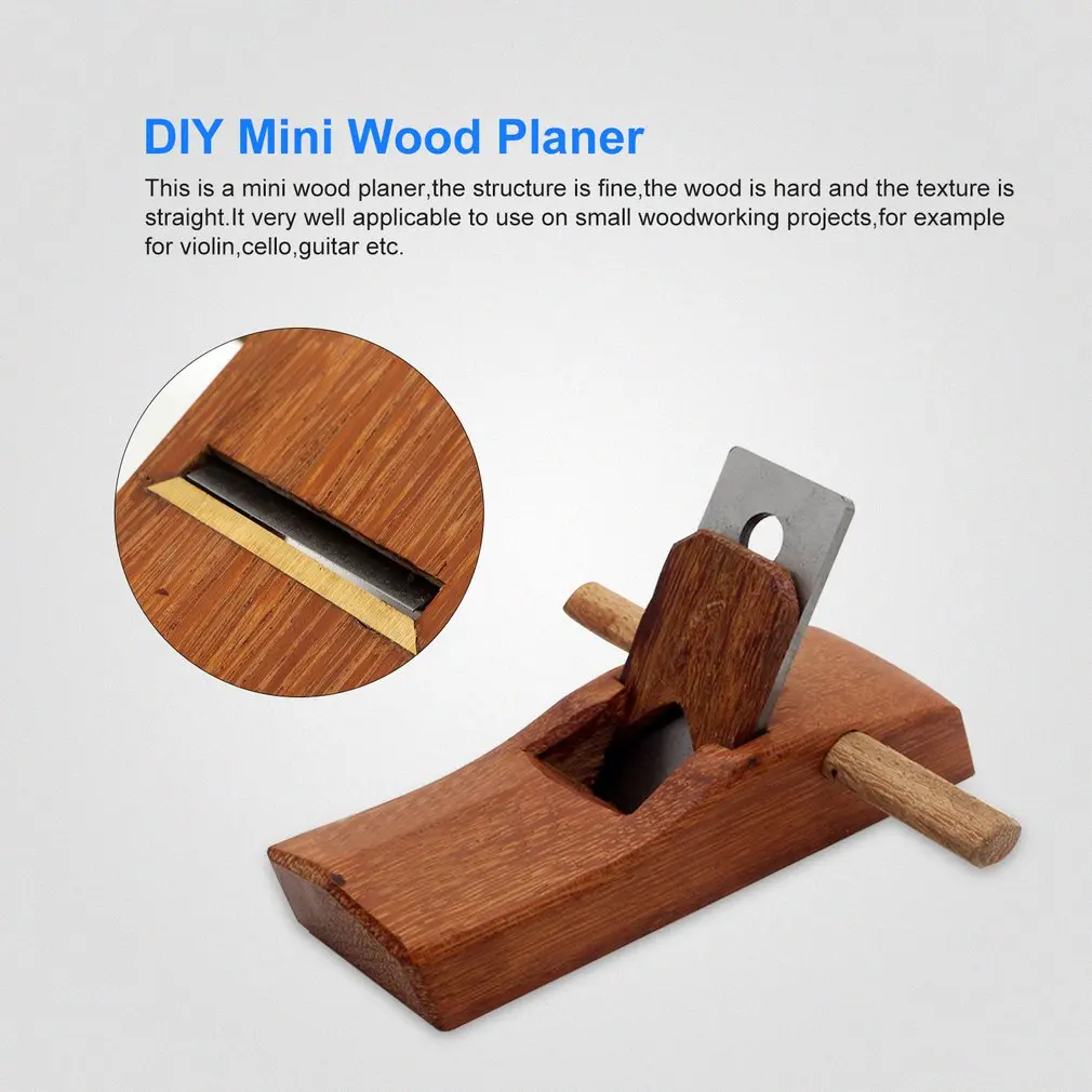 DIY Mini Hand Planer Wood Planer Easy Cutting Edge For Carpenter Sharpening Woodworking Tools Hard wood Hand Tools