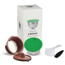 Icafilas dolcegusto многоразовые капсульные кофейные фильтры из нержавеющей стали стручки для Nescafe dolcegusto машина кофейная чашка с трамбовкой