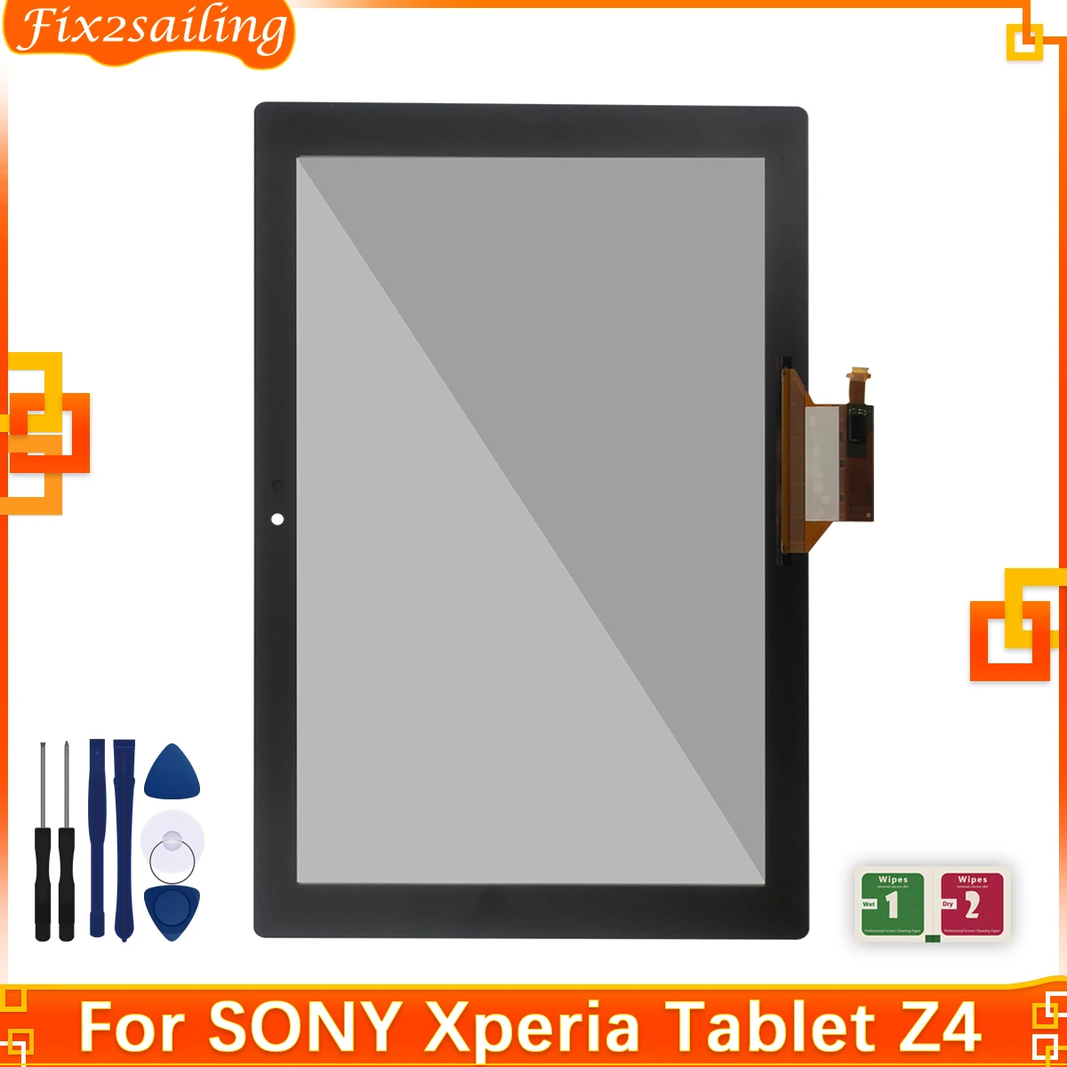 Новый стеклянный сенсорный экран для SONY Xperia Tablet Z4 SGP712 SGP771 Сенсорная панель