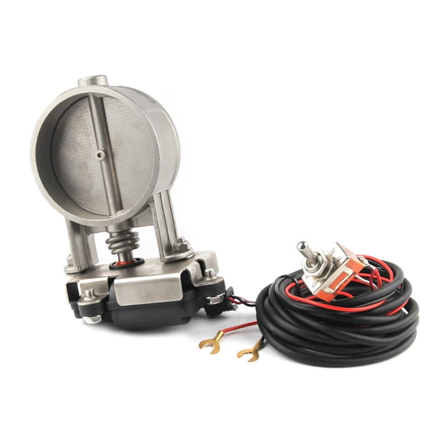 Electric Exhaust Control Valve2"/2.25"/2.5"/2.75"/3" Exhaust Control Valve - Low Pressure For Exhaust Catback Downpipe - Image 2