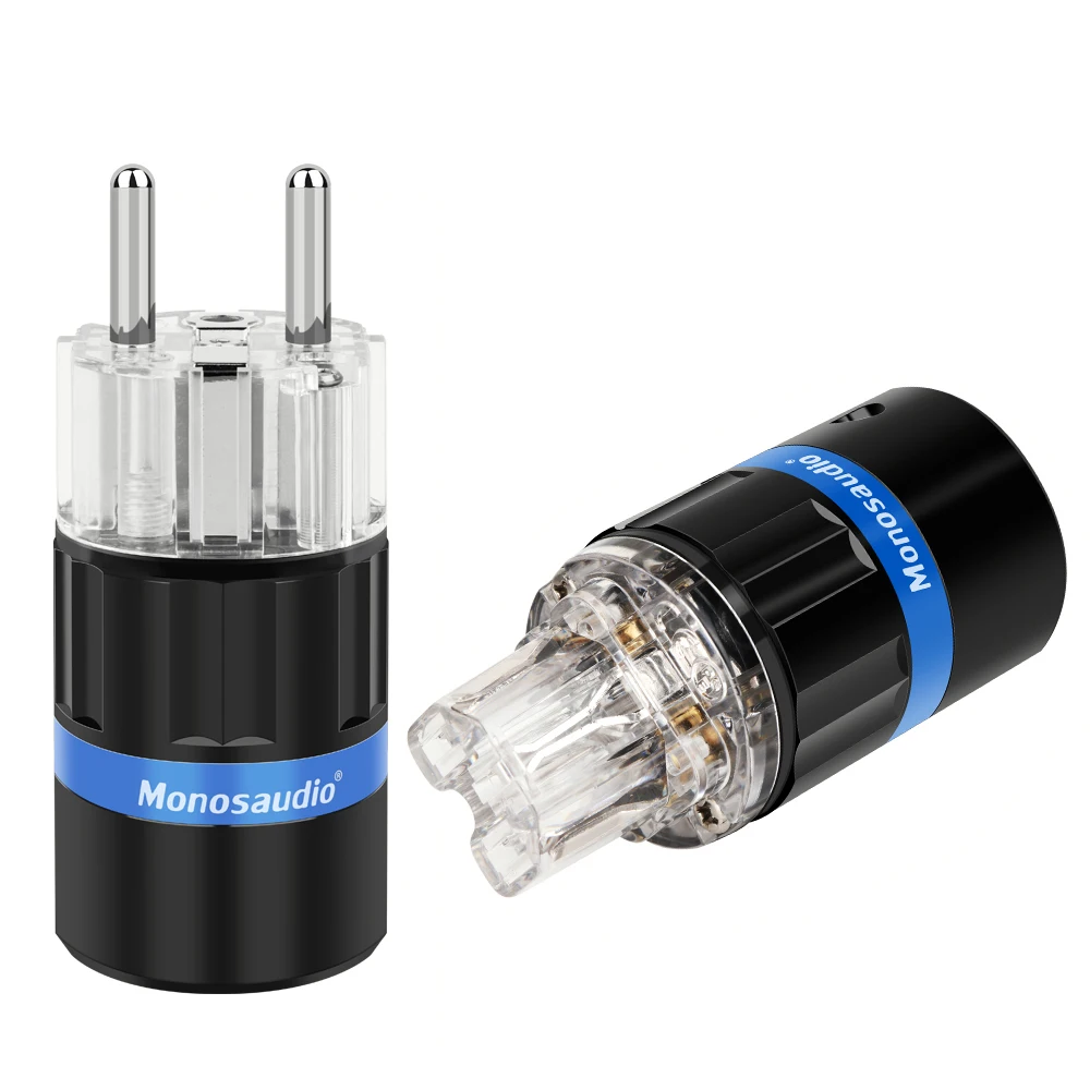 

Monosaudio E105R/F105R, родиевое покрытие, чистая медь, штепсельная вилка Schuko Европейского типа, штепсельная вилка Schuko, фоторазъемы кабеля питания