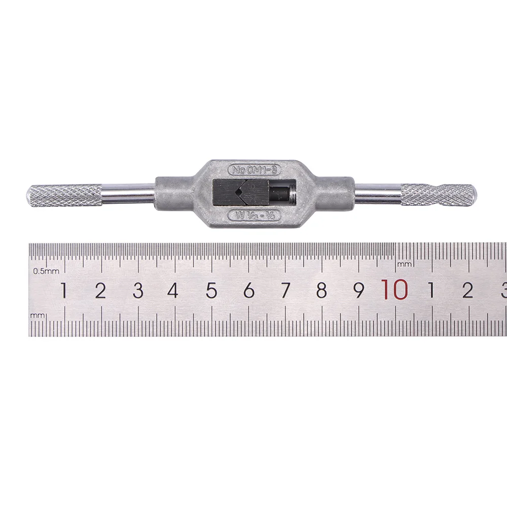 1 шт. M3-M12 1/1" до 1/4" регулируемые инженеры кран шарнир прямой Метчик гаечный ключ держатель резьбы инструмент