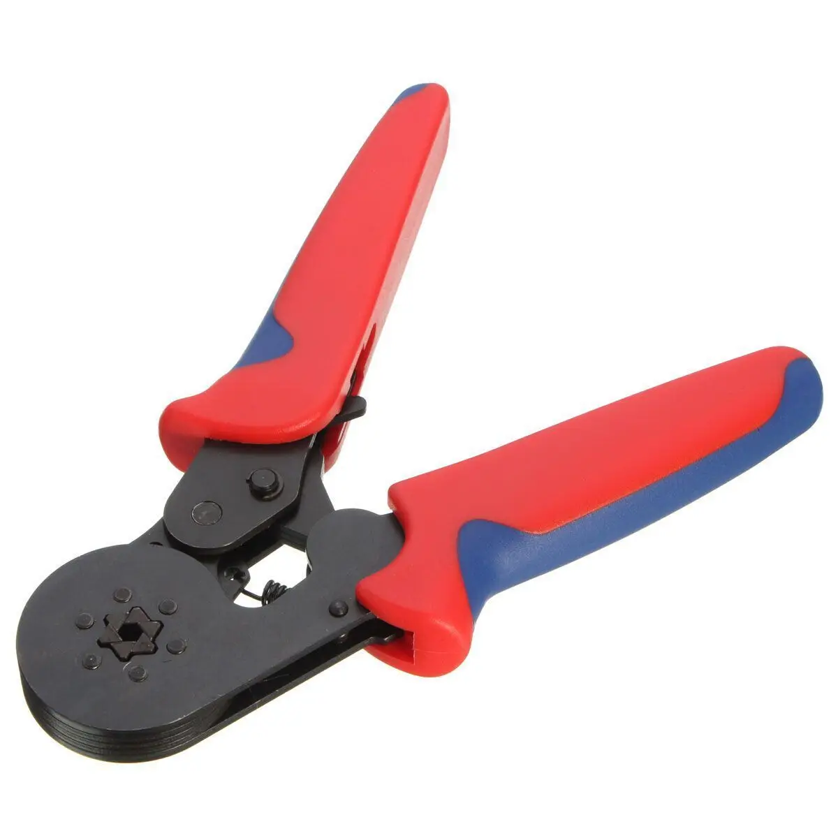 

1Pcs Six Mandrel Ratchet Ferrule Crimper Pliers HSC8 6-6 Crimping AWG 23-10 Wire