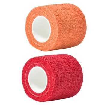 8 Stks/partij Multifunctionele Effen Kleur Elastische Bandage Zelfklevende Wrap Tape Hansaplast Sport Vinger Enkel Protector 8 Stks/partij Multifunctionele Effen Kleur Elastische Bandage Zelfklevende Wrap Tape Hansaplast Sport Vinger Enkel Protector